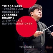 Tonkünstler-Orchester & Yutaka Sado - Brahms: Symphony No. 2, Op. 73 & Variations on a Theme by Haydn, Op. 56a (2021) [Hi-Res]