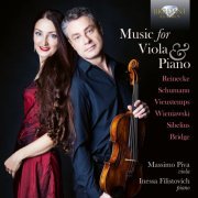 Massimo Piva, Inessa Filistovich - Music for Viola & Piano by Reinecke, Schumann, Vieuxtemps, Wieniawski, Sibelius and Bridge (2024) [Hi-Res]
