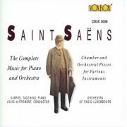 Gabriel Tacchino, Louis de Froment & Luxembourg Radio Orchestra - Saint-Saëns: Complete Music for Piano & Orchestra (1993)