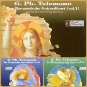 Janet Perry, Éva Lax, Sylvia Pozzer, Ensemble Barocco Sans Souci - Telemann: Der Harmonischer Gottes-Dienst, Vol. 1-3 (1994-2000)