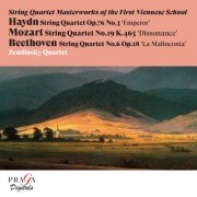Zemlinsky Quartet - Joseph Haydn: Emperor Quartet - Wolfgang Amadeus Mozart: Dissonance Quartet - Ludwig van Beethoven: String Quartet "La Malinconia" (2022) [Hi-Res]