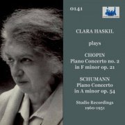 Fryderyck Chopin - Clara Haskil plays Chopin & Schumann (Studio Recording) (2023)