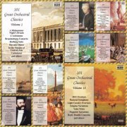 Slovak Radio Symphony Orchestra, Zagreb Philharmonic Orchestra, Budapest Symphony Orchestra - 101 Great Orchestral Classics, Vol. 1-10 (1991)