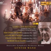 Deutsches Symphonie-Orchester Berlin, Günter Wand - Orchestral Music - BEETHOVEN, L. van / SCHUBERT, F. / SCHUMANN, R. / BRAHMS, J. / BRUCKNER, A. (Berlin Deutsches Symphony, Wand) (2009)
