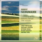 Hartmut Höll, Josef Protschka, Marjana Lipovšek, Mitsuko Shirai - Schumann: Liederkreis, Spanisches Liederspiel, 4 Duette, Spanische Liebeslieder (1988)