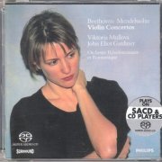Viktoria Mullova, John Eliot Gardiner - Beethoven, Mendelssohn: Violin Concertos (2003) [SACD]