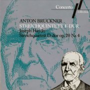 Melos-Quartett Stuttgart, Enrique Santiago - Bruckner: Streichquintett F-Dur; Haydn: String Quartet in D-major (1988)