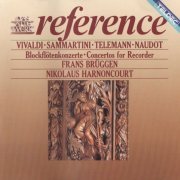 Frans Brüggen, Concentus musicus Wien, Nikolaus Harnoncourt - Vivaldi, Sammartini, Telemann, Naudot: Concertos for Recorder (1987) CD-Rip