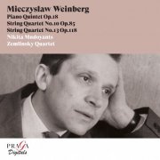 Zemlinsky Quartet, Nikita Mndoyants - Mieczysław Weinberg: Piano Quintet, String Quartets Nos. 10 & 13 (2022) [Hi-Res]