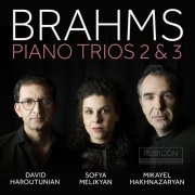 David Haroutunian, Mikayel Hakhnazaryan, Sofya Malikyan - Brahms: Piano Trios 2 & 3 (2021) [Hi-Res]
