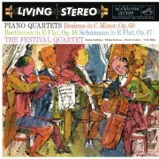 The Festival Quartet - Schumann: Piano Quartet in E-Flat Major, Op. 47 - Beethoven: Piano Quartet in E-Flat Major, Op. 16 (2016) [Hi-Res]