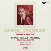 János Starker, Philharmonia Orchestra & Walter Susskind - Dvořák, Milhaud & Prokofiev: Cello Concertos - Dohnányi: Konzertstück, Op. 12 - Fauré: Élégie, Op. 24 (2024)